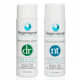 美國Regenepure DR 及 NT 洗頭水套組