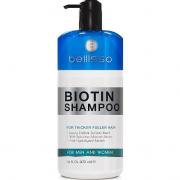 Bellisso Biotin生物素 不含硫酸鹽和對羥基苯甲酸酯 防脫生髮護髮素473ml 頭髮稀疏改善 增加髮量